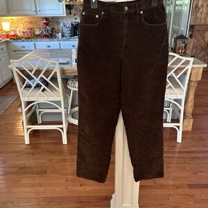 Ralph Lauren Chocolate Corduroy Trousers